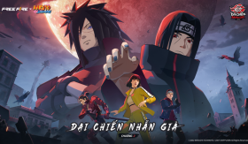 Cuộc chiến bùng nổ trở lại trong Free Fire x NARUTO SHIPPUDEN Chương 2: Đại chiến Nhẫn Giả