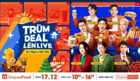 Fans bật chế độ “đua vote”, tìm Trùm Deal ShopeeFood xứng tầm cho 5 anh tài B.O.F