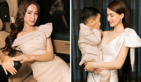 Hòa Minzy phủ nhận việc đã sẵn sàng đón tình yêu mới, khẳng định đang 'yên lành' bên quý tử