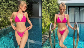 Xoài Non khoe ảnh diện bikini 'đốt mắt' giữa trời đông, netizen: 'Ngược đời nhưng đẹp nên bỏ qua'