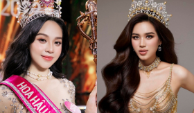 Vừa đăng quang, Hoa hậu Thanh Thủy bất ngờ xin Đỗ Thị Hà đừng 'tước' vương miện của mình vì lý do này