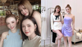 Thiều Bảo Trâm đọ sắc bên hotgirl đời đầu Huyền Baby, vẫn bị chê kém sắc hơn mẹ 2 con?