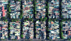 Một thành phố ở Việt Nam có địa thế cực đỉnh, nhìn từ trên cao xuống không khác gì bàn cờ