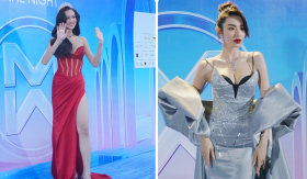 Thảm đỏ Miss World Vietnam: Bảo Ngọc gây chú ý với vương miện hậu ồn ào, Thùy Tiên chiếm trọn 'spotlight'