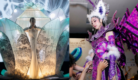 Phía sau những bộ trang phục 'cồng kềnh' tại Miss Grand Việt Nam: Có bộ 'khổng lồ', đầu tư gần tỷ đồng?