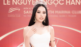 Ngọc Hằng được trao sash Miss Intercontinental Vietnam, dàn Hoa Á hậu hội ngộ chúc mừng