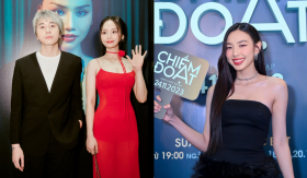 Sao Việt đình đám tham dự thảm đỏ công chiếu bộ phim “Chiếm Đoạt”: Thùy Tiên lần đầu lộ diện hậu thắng kiện