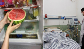 Gia đình 3 người nhập viện vì ăn dưa hấu để qua đêm, dưa hấu cắt sẵn để được bao lâu trong tủ lạnh?