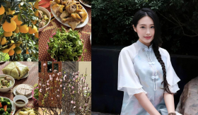 Năm đầu làm dâu, tiểu thư Hà thành Doãn Hải My khoe mâm cỗ Tết sớm, toàn đặc sản Thái Bình