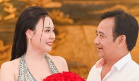 Quang Tèo công khai tặng hoa hồng cho Kim Oanh hậu phát ngôn hẹn 'kiếp sau' với người tình màn ảnh