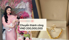 Danh tính bố con gái vẫn bị Nhật Kim Anh giấu nhẹm, netizen choáng ngợp trước quà tặng khủng ngày đầy tháng