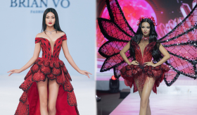Bùi Xuân Hạnh làm vedette trong BST mới của NTK Brian Võ: Lấy cảm hứng từ trăng máu và nữ thần Hy Lạp