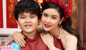 Trương Quỳnh Anh dẫn con trai đi xem 'Bố già' dù chưa đủ tuổi cho phép