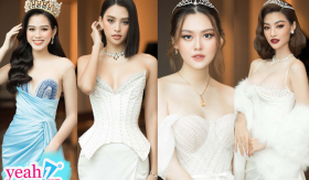 'Bữa tiệc visual' đã mắt toàn Hoa hậu, Á hậu: Tiểu Vy, Kiều Loan khoe vòng 1 táo bạo, Tường San lộ bụng bầu 4 tháng
