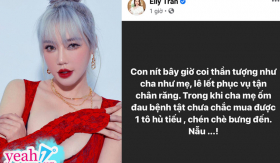 Elly Trần: 'Con nít bây giờ lê lết phục vụ thần tượng tận răng, cha mẹ đau bệnh chưa chắc mua được chén chè bưng đến'