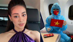 Hoa hậu Khánh Vân chính thức được về nước sau hơn 1 tháng đến Mỹ thi Miss Universe 2020