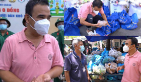 MC Quyền Linh gửi gắm thắc mắc của nhiều người dân về túi an sinh và việc đi chợ hộ mùa dịch