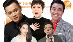 Việt Hương là sao Việt ảnh hưởng nhất trên MXH tháng 8, MC Trấn Thành và ca sĩ Thuỷ Tiên bất ngờ 'out top'