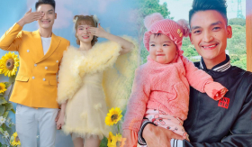 Mạc Văn Khoa và bà xã tung bộ ảnh kỉ niệm 1 năm kết hôn, 'lãi' cô công chúa kháu khỉnh