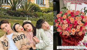 Hương Giang và hội 'gia đình hoa dâm bụt' khẳng định vẫn chơi thân qua một chi tiết trong ngày đặc biệt