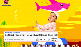 Ca khúc 'Baby Shark' sắp cán mốc 10 tỷ view, dân tình hài hước: 'Còn đẻ là còn tăng'