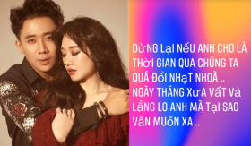 Hari Won bất ngờ đăng tải dòng trạng thái 'dừng lại nếu anh cho thời gian qua chúng ta nhạt nhòa', chuyện gì đây?