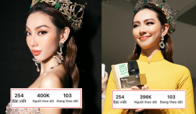 Xôn xao thông tin Nguyễn Thúc Thùy Tiên bị hủy 'follow' hàng loạt trên Instagram
