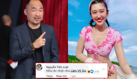 Thúy Ngân hiếm lắm mới khoe hình diện bikini nóng bỏng, Tiến Luật vào bình luận một câu khiến CĐM nói 'kém duyên'