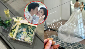 Hé lộ thiệp cưới tuyệt đẹp của Ngô Thanh Vân và Huy Trần, khách mời đầu tiên xác nhận góp mắt trong hôn lễ