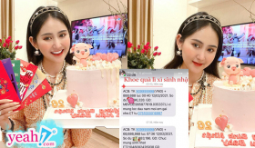 Á hậu Trúc Ny đón sinh nhật đúng ngày mồng 1 Tết, khoe lì xì khủng hơn 100 triệu