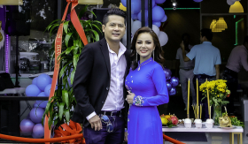 Diễn viên Hoàng Anh bảnh bao xuất hiện tại sự kiện đêm nhạc của Hoa hậu Ninh Nguyễn