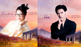 Sau bản hit 'Nam quốc sơn hà', Erik và Phương Mỹ Chi tiếp tục hội ngộ tại  show âm nhạc Phòng Trà Online