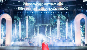 Dàn thí sinh “cực phẩm” của Miss World Vietnam 2022 trình diễn dạ hội