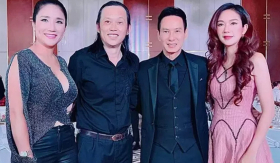 Hoài Linh lộ rõ nhan sắc tiều tuỵ khi đứng chung khung hình với Lý Hải dù nhỏ tuổi hơn