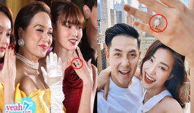 Ninh Dương Lan Ngọc bất ngờ khoe nhẫn kim cương cỡ khủng, sao nhìn hao hao nhẫn cầu hôn của Đông Nhi thế này?