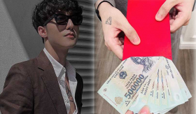 Tò mò giá trị bên trong bao lì xì Sơn Tùng M-TP tặng nhân viên ngày đầu năm