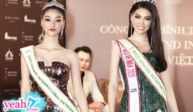 Nhận sash từ Á hậu Kiều Loan, Á hậu Ngọc Thảo đã sẵn sàng tham dự Miss Grand International