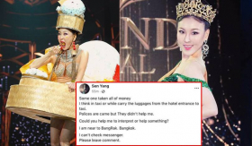 Miss Grand Hong Kong cầu cứu khán giả vì bị “lột sạch tiền” ở Bangkok, tình hình hiện tại ra sao?