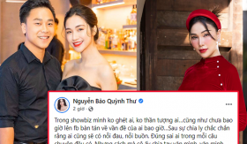 Quỳnh Thư ngưỡng mộ cách chia tay văn minh của Hòa Minzy: “Người hiểu chuyện sẽ không dựng drama để lấy lòng thương hại”