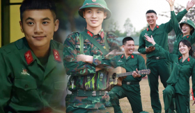 Chàng chiến sĩ trong “Sao nhập ngũ” gây sốt nhờ nụ cười toả nắng, nhan sắc như minh tinh màn ảnh