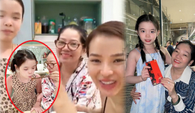 Mẹ Lý Bình hết mực yêu thương con riêng của Phương Trinh Jolie, quan tâm cháu gái từng li từng tí