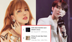 Sau màn PR bài hát trên story, Sơn Tùng M-TP bất ngờ vượt mặt Thiều Bảo Trâm trên bảng xếp hạng