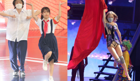 Hậu Hoàng hóa 'sao đỏ', Liz Kim Cương tiếp tục mạo hiểm trong đêm thi cuối của 'Sàn đấu vũ đạo'