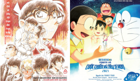 Các anime 'sốt sình sịch' khắp phòng chiếu Việt 2022: Mèo Ú và Conan chắc chắn góp mặt