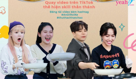 Ăn đi rồi kể “thách thức” khán giả bằng thử thách hất chảo có 1 không 2 trên Tiktok