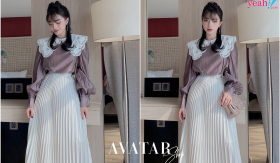 AVATAR SHOP gợi ý mix chân váy maxi với nhiều kiểu áo cho ngày hè thêm năng động