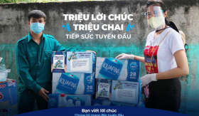 Tiếp sức tiền tuyến bằng lời chúc hậu phương! Hãy là một phần của chiến dịch “Triệu Lời Chúc - Triệu Chai Tiếp Sức”