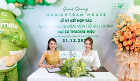 Hồ Bích Trâm ký kết hợp tác với Ci Organic, trở thành đại sứ thương hiệu và nhà phân phối “Kẹo Bưởi giảm cân”