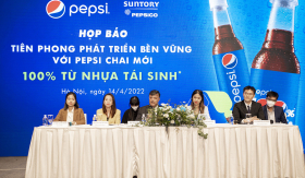 Suntory PepsiCo ra mắt sản phẩm Pepsi với bao bì 100% từ nhựa tái sinh lần đầu tiên tại Việt Nam