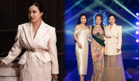 Không hổ danh là fashionista, Chị Ông Địa “lên đồ” đi chấm thi mà tưởng đi fashion week